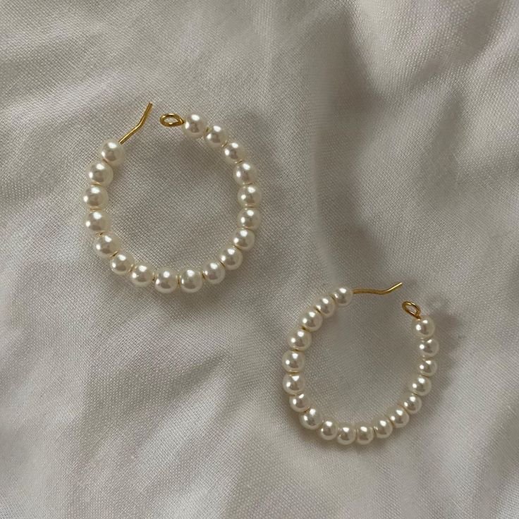 hoop Pearl Earing